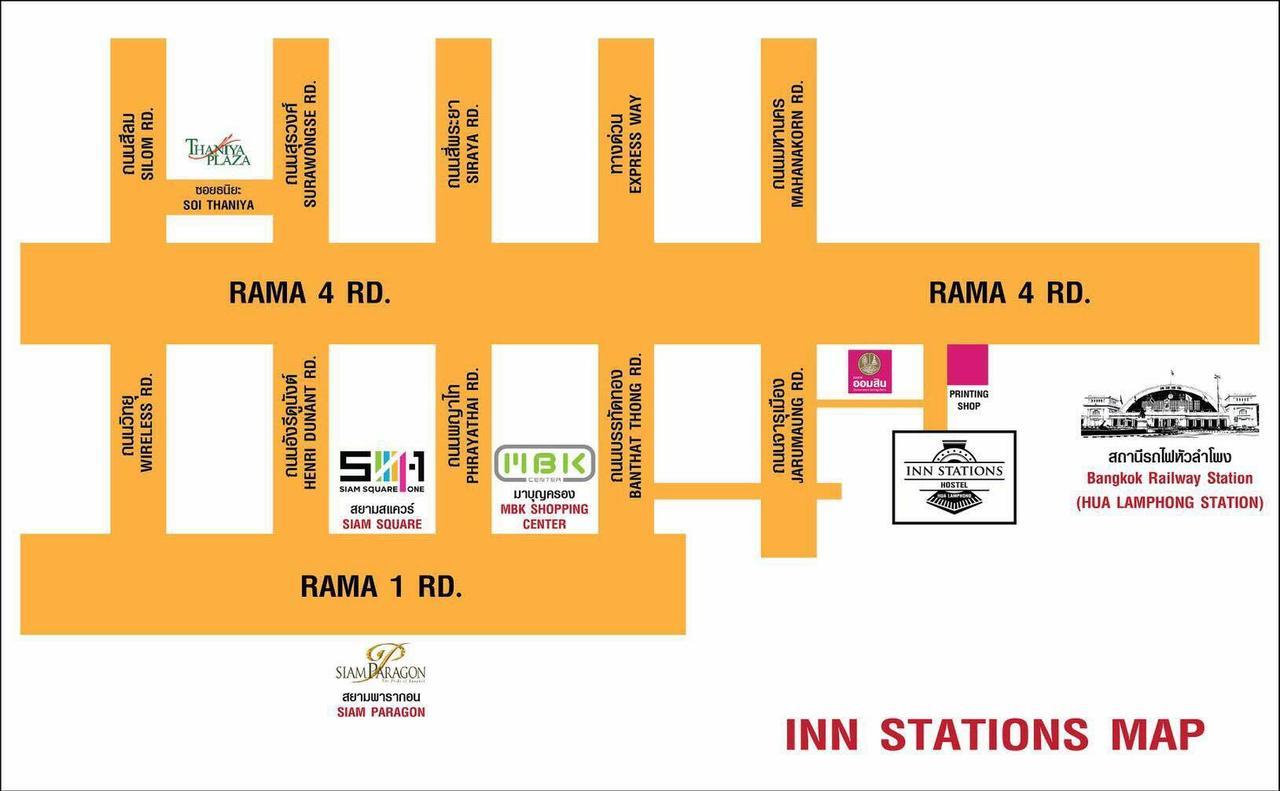 Inn Stations Hostel Bangkok Exterior photo
